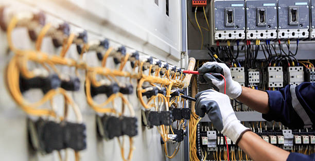 Professional Electrician technician working in Spotsylvania Courthouse, VA